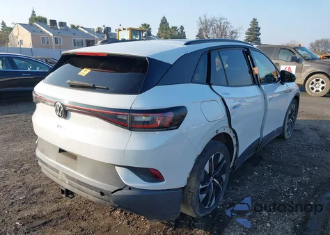 2021 Volkswagen Id.4 Pro S из США, поврежденный, VIN WVGTMPE21MP044621